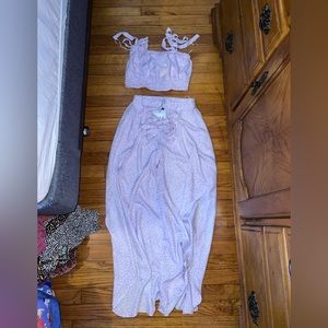 Sassy lemon 2 piece casual set